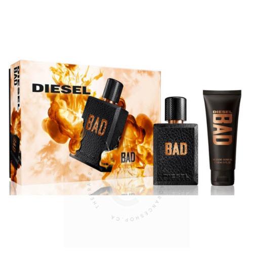 Diesel BAD Giftset EDT for him 75 mL Natural Spray 100mL Shower